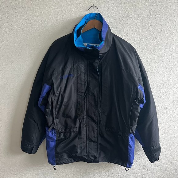 Columbia Jackets & Blazers - Columbia Women's Liberty Ridge Black and Blue Winter Ski Jacket Coat Size S